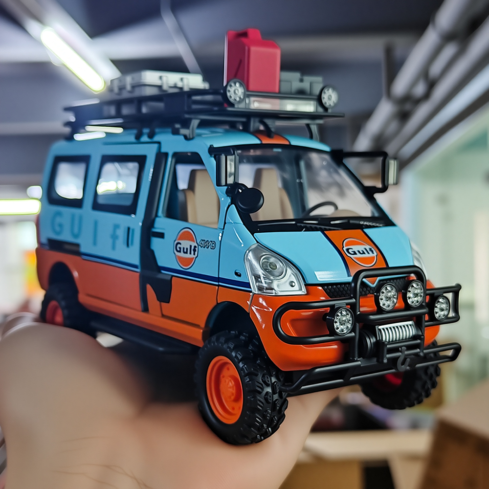 合金车模1比32面包越野车模型