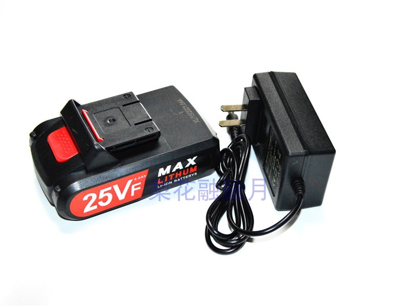 凯世达 霸天虎25V 锂电充电钻 电动螺丝刀 锂电池  充电器