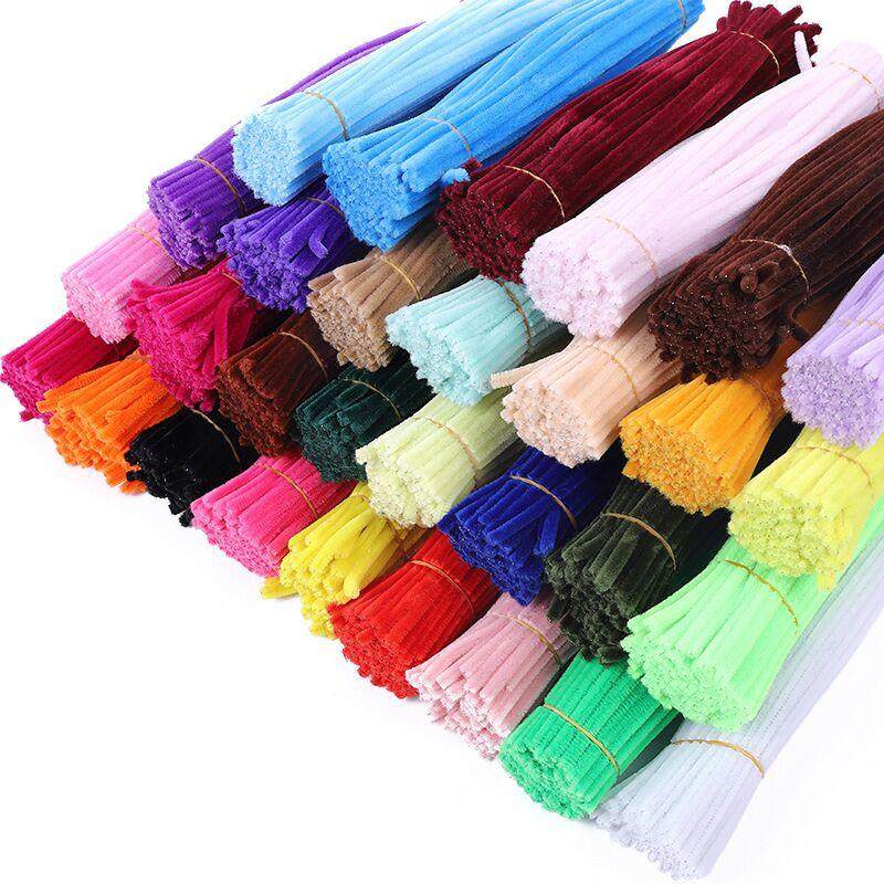 马卡龙毛根扭扭棒彩色毛条儿童幼儿郁金香花束手工diy发箍材料包,玩具/童车/益智/积木/模型,其他手工制作,淘宝优惠券,粉丝福利购,淘宝优惠卷