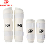 康瑞跆拳道护臂护腿组合空手道护肘武术搏击成人儿童运动环保护具