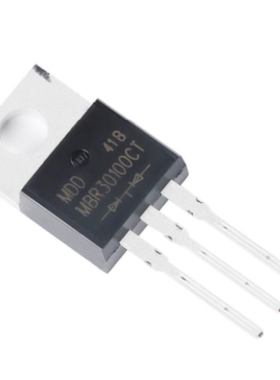 全新 MBR30100CT TO-220AB 100V/30A 直插肖特基整流器二极管