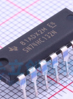 全新进口原装 SN74HC132N 逻辑电路 - 四与非门 DIP-14 直插