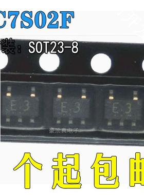 TC7S02F SOT23-5 丝印E3 TOSHIBA 2输入或非门 系列逻辑芯片原装
