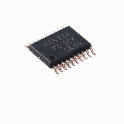 全新 SN74HC573APWR TSSOP-20三态输出八路透明D类锁存器芯片