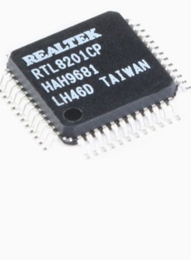 全新 RTL8201CP-VD-LF LQFP-48 单口10/100m以太网控制器芯片