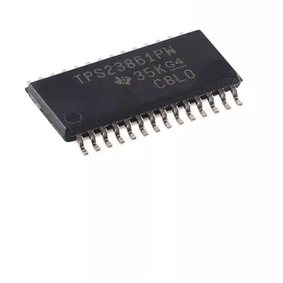 全新TPS23861PWR TSSOP-28 IEEE 802.3at 四端口以太网控制器芯片
