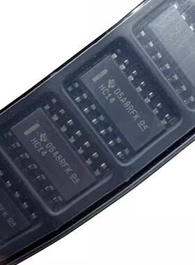 全新SN74HC14DR SOIC-14 六路施密特触发反相器 贴片逻辑芯片