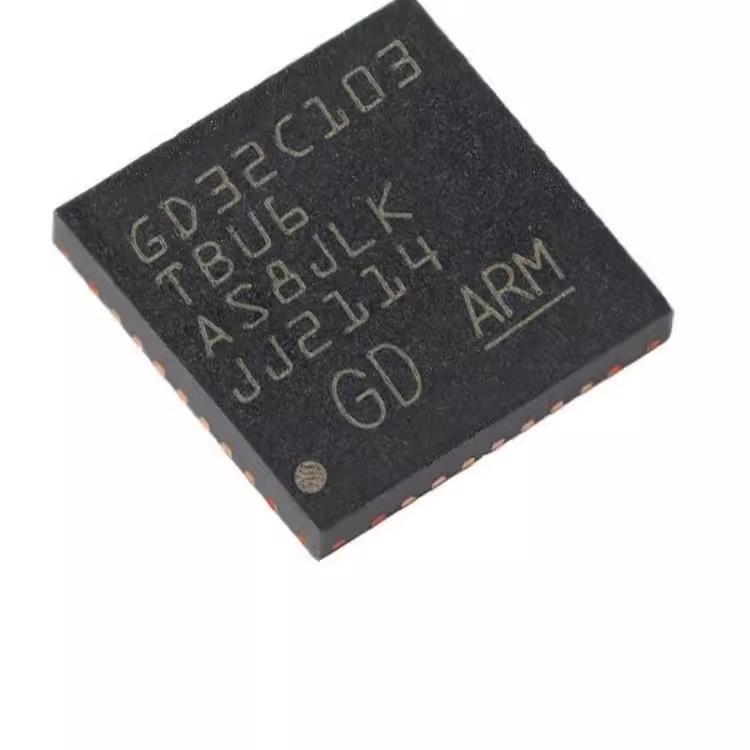 全新GD32C103TBU6 QFN-36 ARM Cortex-M4 32位微控制器-MCU芯片