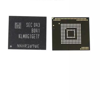 全新 KLM8G1GETF-B041 FBGA-153 5.1 8GB EMMC 存储器芯片