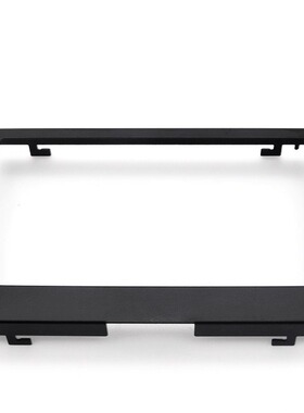 12864-727COG液晶显示屏铁框 LCD固定铁框 视窗尺寸72*39mm