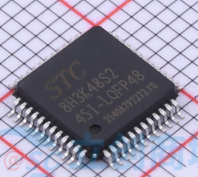 全新原装宏晶STC8H3K48S2-45I-LQFP48单机片芯片STC8H3K48S2