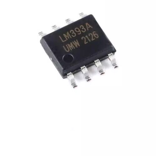 全新正品 UMW LM393ADR SOP-8 低功耗低失调电压双路比较器芯片
