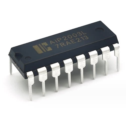 中微爱芯 AiP2003L 七路高耐压、大电流达林顿晶体管阵列 DIP16