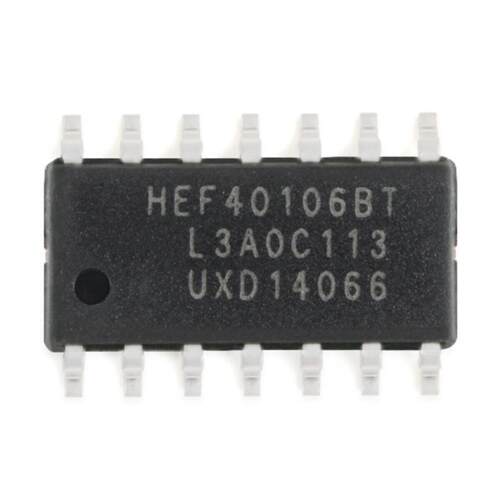 全新原装 HEF40106BT SOP-14 六角反相施密特触发器逻辑芯片