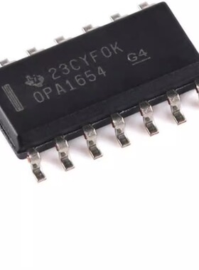 全新 OPA1654AIDR SOIC-14 四路音频运算放大器芯片