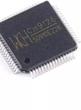 全新 CH9126 LQFP-64 SNTP协议的网络授时芯片