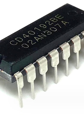 CD40192BE 异步置数BCD加减计数器 品质保证 DIP16封装