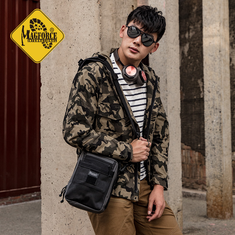 台湾产麦格霍斯正品Magforce台马户外旅行单肩斜挎男士休闲包0211