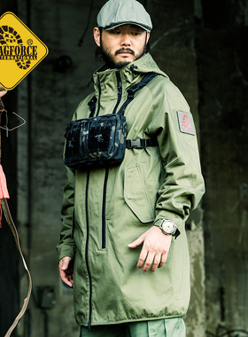 台湾Magforce麦格霍斯C1114防风长款风衣军迷户外耐磨战术风衣春