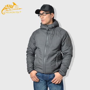 赫利肯helikon保暖棉衣猎狼犬连帽军迷上衣防泼水防风带帽棉服