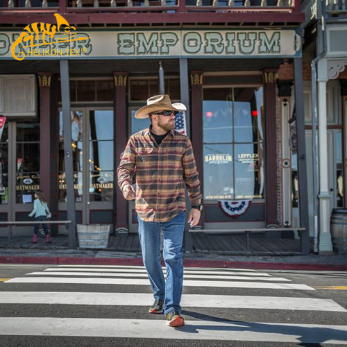 helikon赫利肯greyman格子衬衫