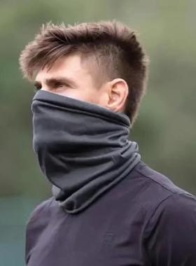 美国KIDON双面抓绒保暖围脖RNG迷彩摇粒绒方格绒面罩骑行滑雪户外