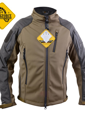 麦格霍斯magforce台马随行者户外加绒加厚防泼水软壳冲锋衣C1004