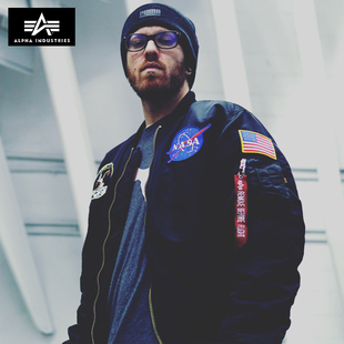 alpha阿尔法工业飞行夹克阿波罗MA ma1防风保暖外套 1登月纪念版
