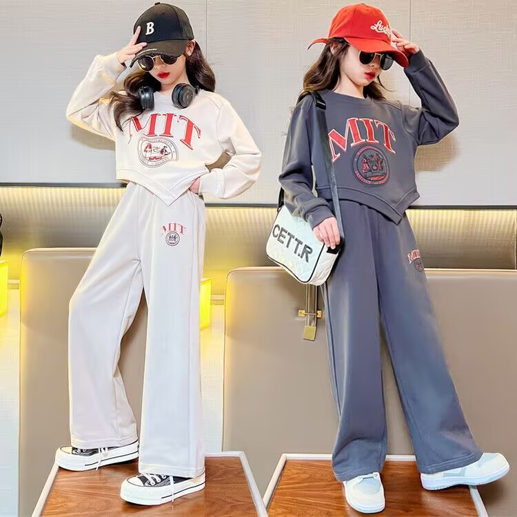 女童套装洋气时髦运动8岁常规A类