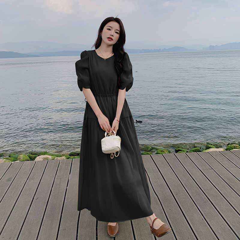 2025夏季连衣裙现货现货数据好3色入#3053-P105-k158，女装连衣裙，唛多