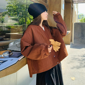 2025冬款【现货主推】 短款薄棉衣 3色入 #1126-P165-K248，女装短外套，唛多