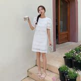 2025现货【夏款数据好】重工蕾丝连衣裙#3075-P105-K158，女装连衣裙，唛多