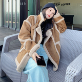 2025冬季新款数据好羊羔毛外套3色入#3151-P185-K278，女装皮草，唛多