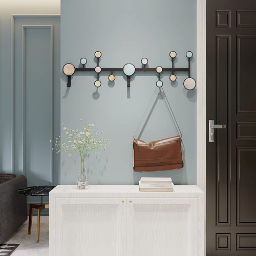 2025玄关置物架铁艺创意挂钩