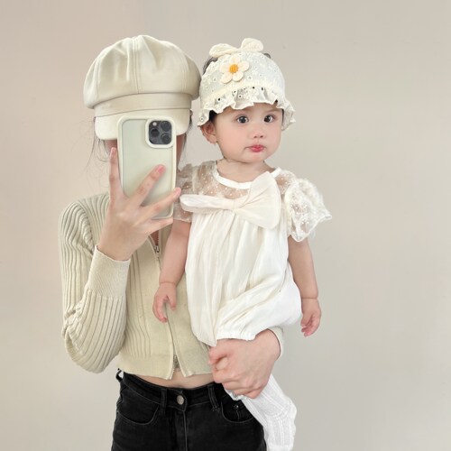 0一6月婴儿帽子6-12个月夏季