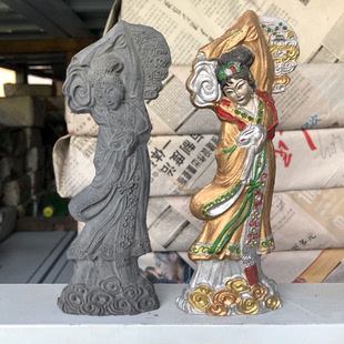 老松烟墨 立体像 嫦娥奔月 墨块墨条墨锭