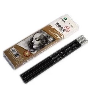 马利炭笔 碳笔马利软中硬炭画铅笔C7300炭笔 素描速写铅笔 木炭条