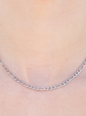 brandy melville项链官网bm项链女潮欧美锁头轻奢小众首饰品叠戴