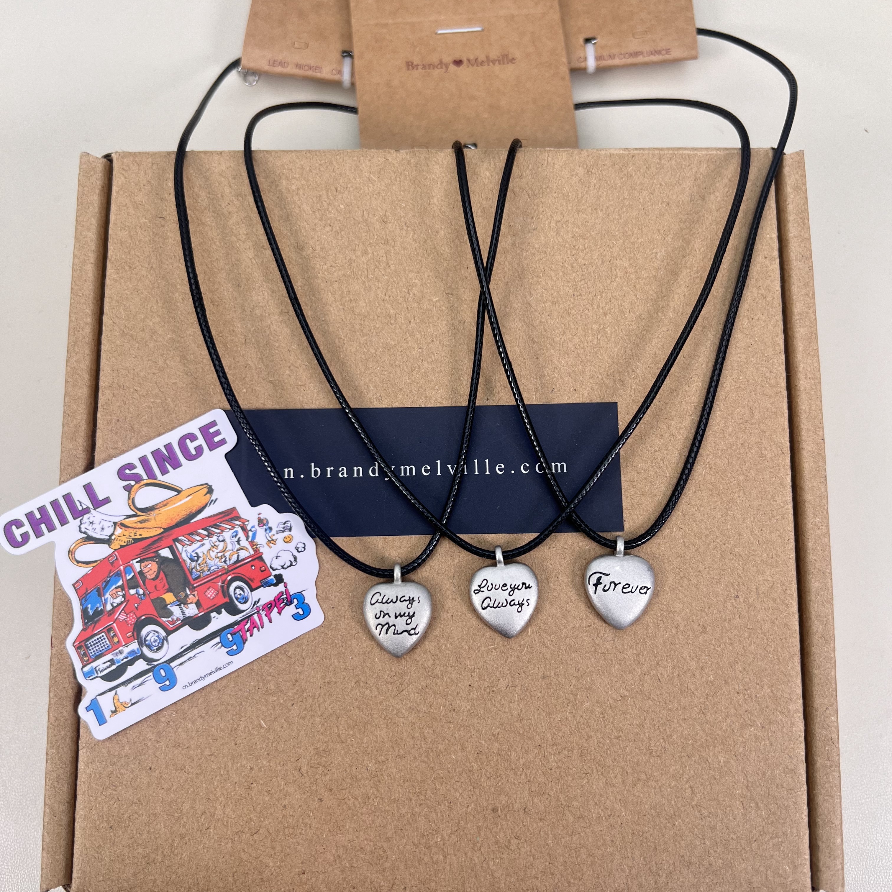 BM复古爱心字母中字母