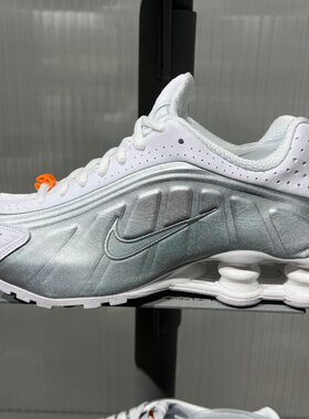 Nike耐克Shox R4 2001经典女子气柱缓震复古运动跑步鞋AR3565-101