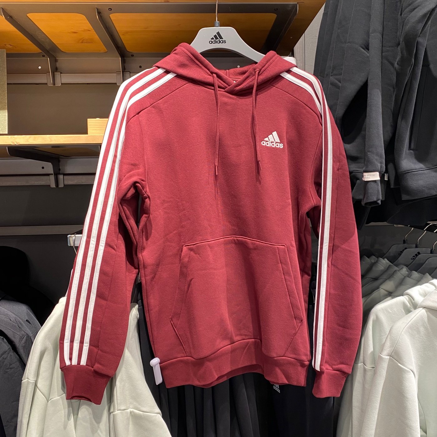 Adidas阿迪达斯卫衣男加绒保暖针织透气运动连帽休闲套头衫JG5949,运动服/休闲服装,运动卫衣/套头衫,淘宝优惠券,粉丝福利购,淘宝优惠卷