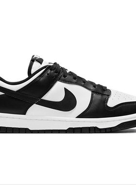 Nike耐克女2025新款黑白熊猫DUNK LOW休闲板鞋运动鞋DD1503-101