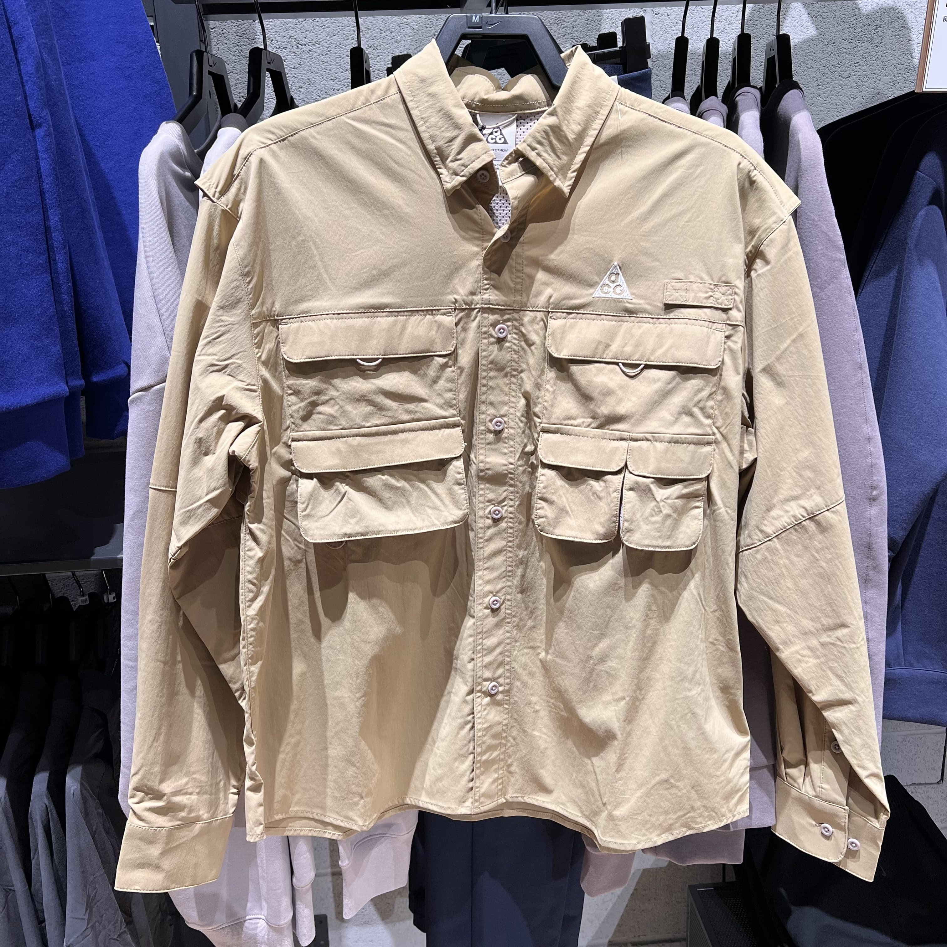 NIKE耐克25春新款ACG户外男子ADV长袖衬衫速干防晒外套HJ2466,运动服/休闲服装,运动POLO衫,淘宝优惠券,粉丝福利购,淘宝优惠卷