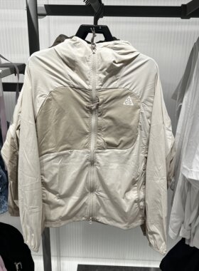NIKE耐克女夏拼色外套ACG户外运动休闲透气梭织夹克II1329-105