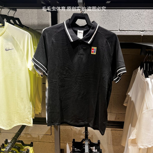 NIKE耐克男25夏季新款网球翻领POLO衫休闲运动短袖T恤 FQ2102-010