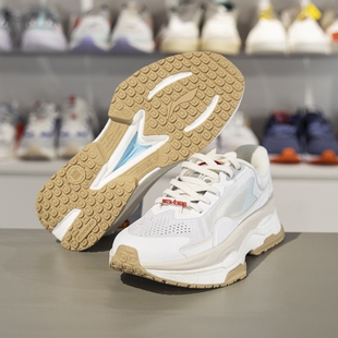 潮流百搭缓震回弹运动鞋 新款 AGLT092 女子2023秋季 李宁休闲鞋