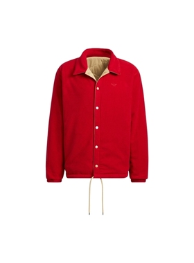 adidas三叶草男子双面穿保暖休闲棉服外套HY7291