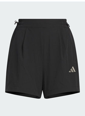 Adidas/阿迪达斯2025夏季女士经典瑜伽运动训练透气短裤JM8826