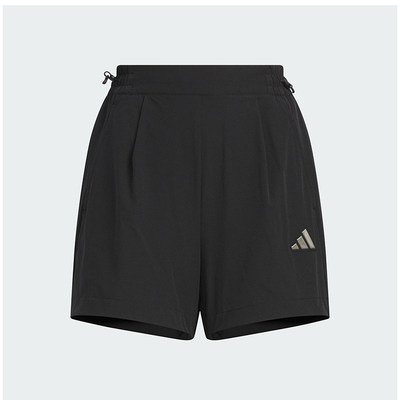 Adidas/阿迪达斯2025夏季女士经典瑜伽运动训练透气短裤JM8826