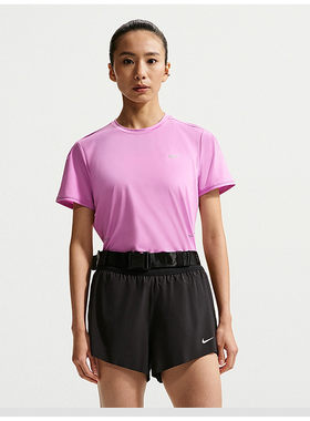 NIKE耐克女装DRI-FIT凉感运动跑步透气短袖T恤HM9699-503